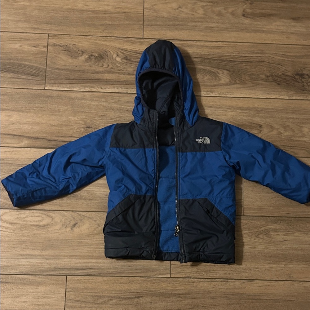 The North Face Blue and Black Kids' Jacket